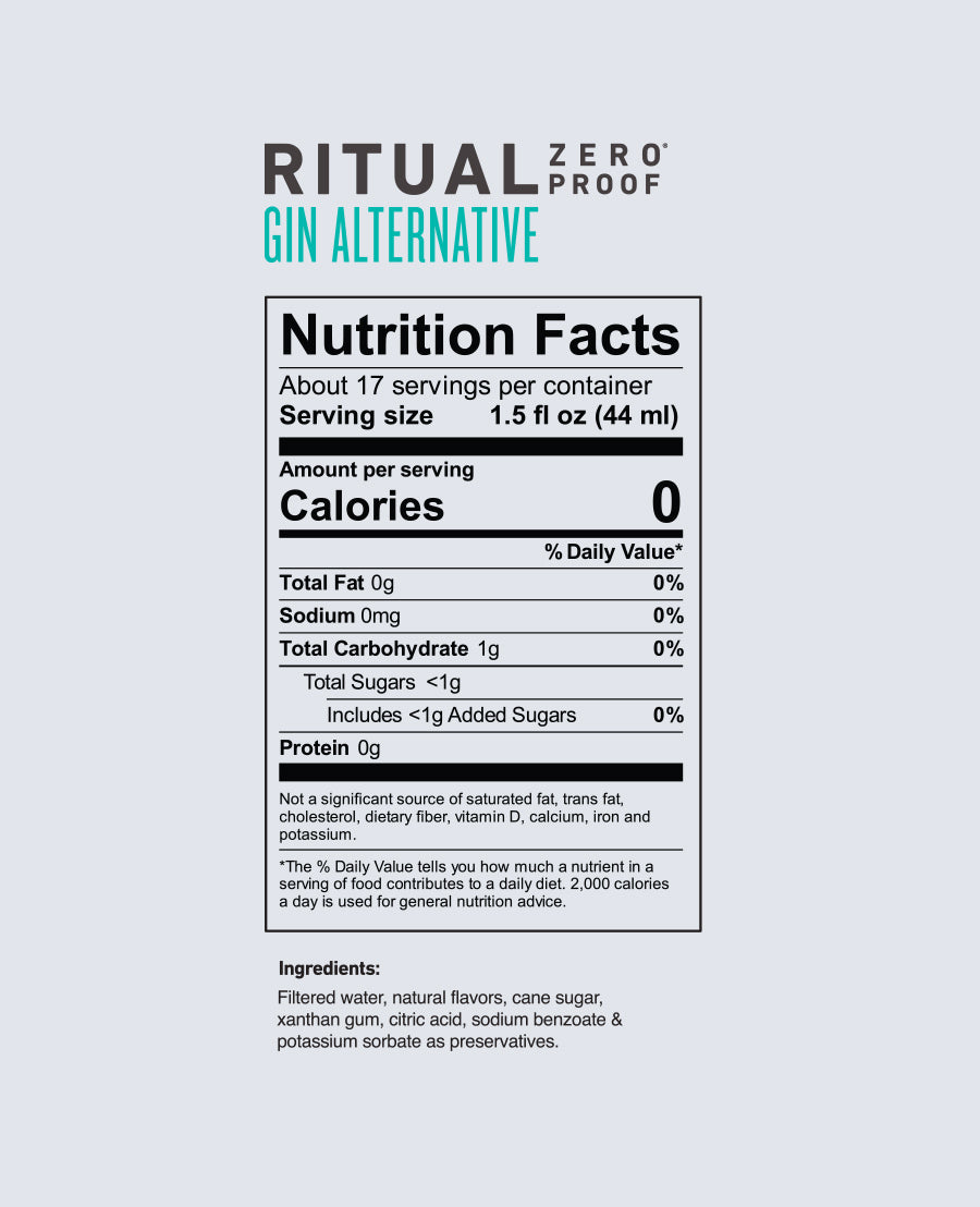 Ritual Gin Alternative - Wholesale 6-Pack Case