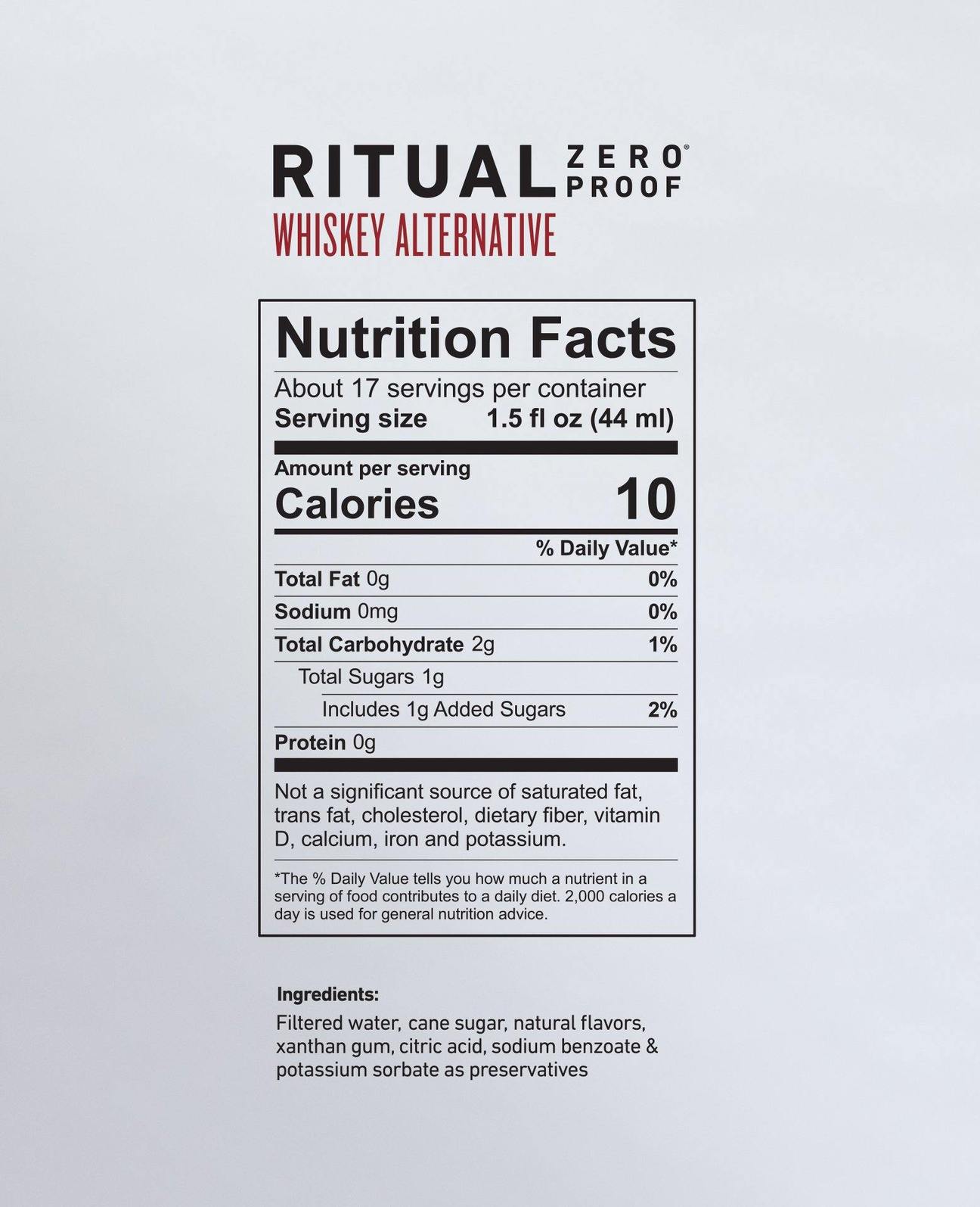 Ritual Whiskey Alternative - Wholesale 6-Pack Case